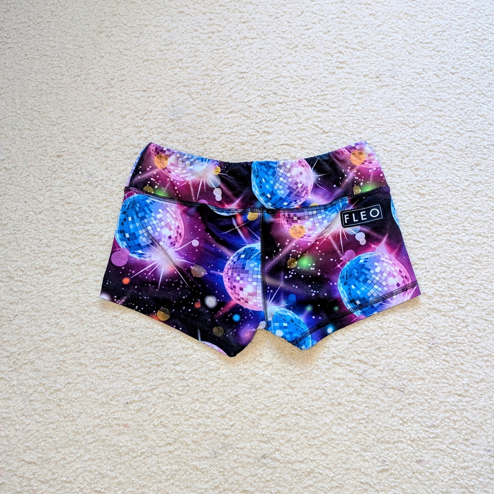 FLEO Disco Ball Print Shorts